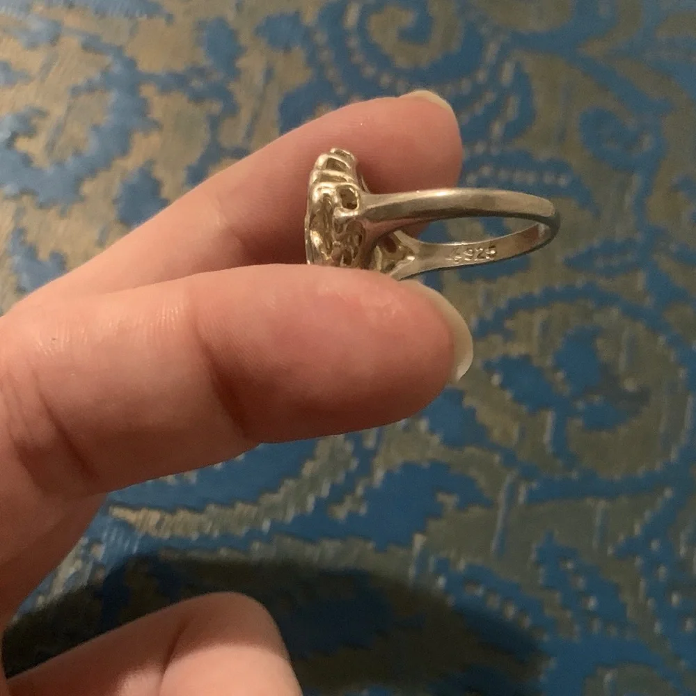 925 Diamond Cut Ring - Picture 5 of 5